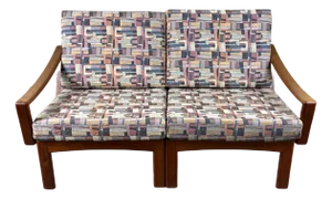 Teak 2-Seater Sofa from Glostrup Møbelfabrik, Denmark, 1970s