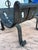 Vintage Cast Iron Fireplace Firewood Fire Log Wood Holder For Sale In West Palm - Image 6 of 9
