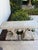Beautiful solid carved stone console bases in a classic Italianate / Baroque style. features deep acanthus leaf carving,...