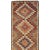 An early 20th Century Persian Kilim runner with wonderful zigzag woven diamond pattern of alternating crimson, white,...
