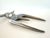 Silver Vintage Cast Aluminum Longhorn Steer Carving & Serving Fork For Sale - Image 8 of 9