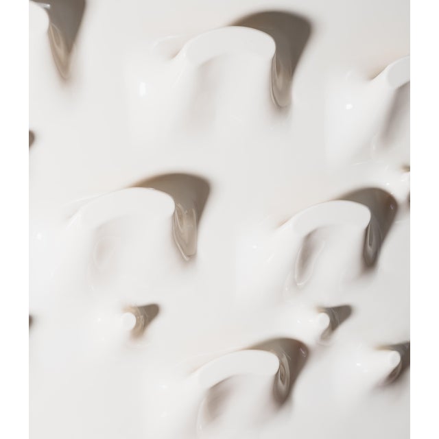 Slab Coat Rack attributed to De Pas, D'Urbino & Lomazzi for Longato, Italy, 1960s For Sale - Image 4 of 14