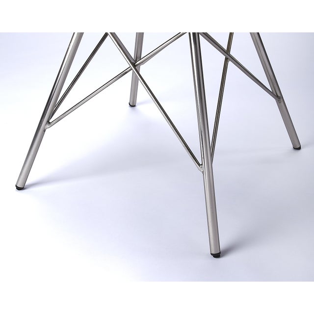 2020s Inland Leather Side Chair, White For Sale - Image 5 of 5