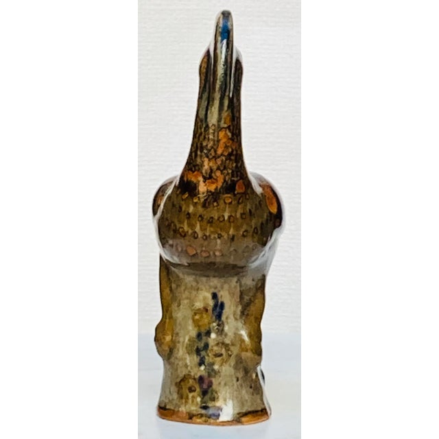 Scandinavian ceramic pottery bird, Excellent condition. Can't find the marking or date however this art work was done in...