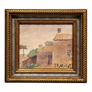 Watercolor on Paper - Jean-Francois Millet For Sale