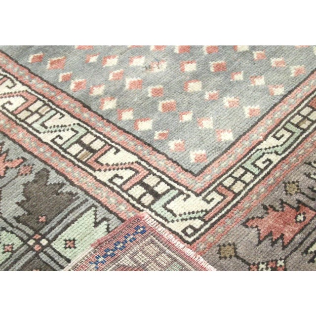 1960s Turkish Oushak Rug For Sale - Image 4 of 7