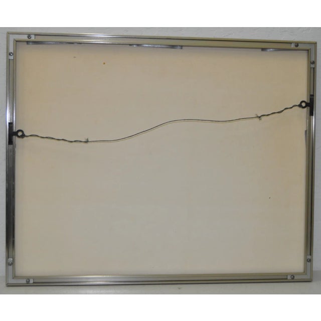 Paper Still Life With Fruit and Fish C.1964 For Sale - Image 7 of 7