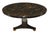 Hollywood Regency Regency Revival Chinoiserie Center Table in Black Lacquer For Sale - Image 3 of 5