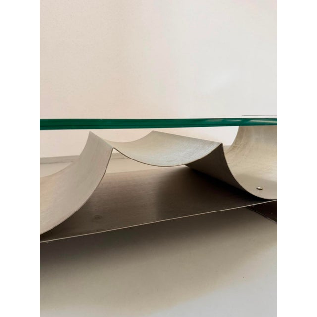 Coffee Table by Francois Monnet for Kappa, 1970s For Sale - Image 3 of 9