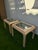 Vintage Palm Beach Style Rattan Waterfall End Tables For Sale - Image 9 of 9