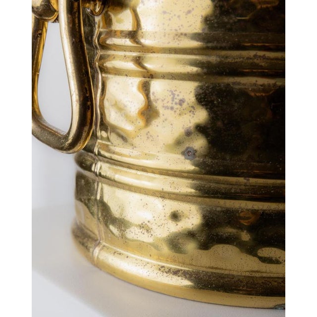 Vintage Brass Wine Cooler, 1970s For Sale - Image 10 of 11