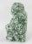 1970s Chinese Carved Mottled Green & White Stone Laughing Buddha Figurine For Sale - Image 5 of 8