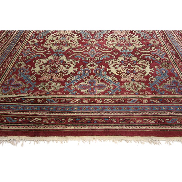 Late 19th Century Late 19th Century Indian Agra Rug, 05'11 X 08'07 For Sale - Image 5 of 8
