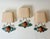 Italian Hand-Painted Pomegranate Sconces, 1970s, Set of 3 For Sale - Image 4 of 17