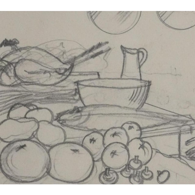 Jean-Emile Laboureur, The Preparation, Pencil For Sale - Image 5 of 6