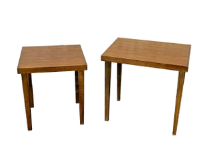 Danish Modern Design Side Table, Set of 2
