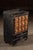 Industrial Early 20th Century Wooden 14 Drawer Rolling Shop Cabinet in Distressed Black For Sale - Image 3 of 10