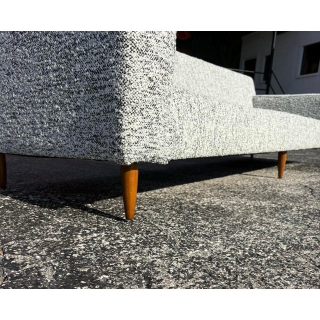 Restored Mid Century Sofa For Sale - Image 9 of 13