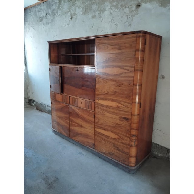 1940s Art Deco Cabinet, 1940s For Sale - Image 5 of 5