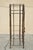 Late 20th Century Mediterranean Style Wrought Iron 37 Wine Bottle Slot Holder Stand With Door For Sale - Image 9 of 12