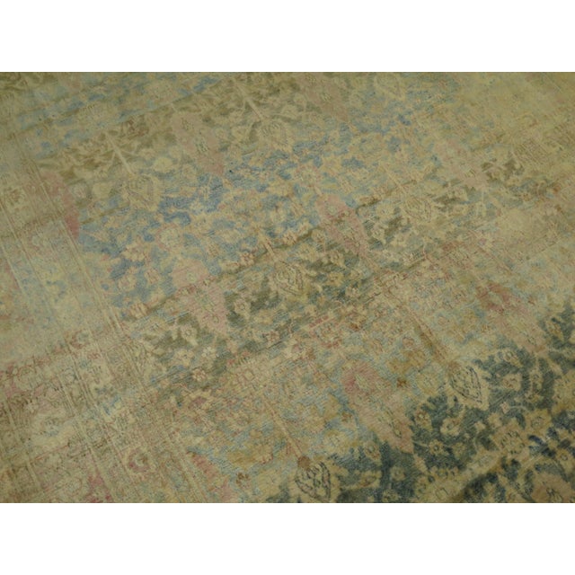 An antique Persian Khorassan Rug. 8' x 11'8'' In the later nineteenth and earlier twentieth centuries Khorassan became a...