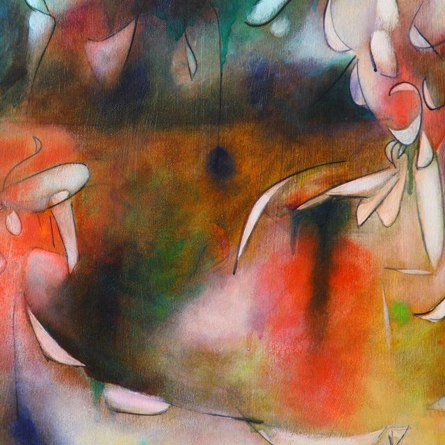 A one of a kind Abstract Oil on Canvas Painting executed by artist Daniel Ketelhut. A certificate of authenticity will be...