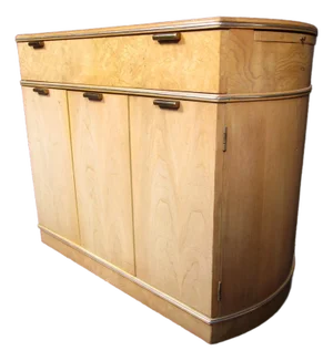 1960s Wood Server by American of Martinsville