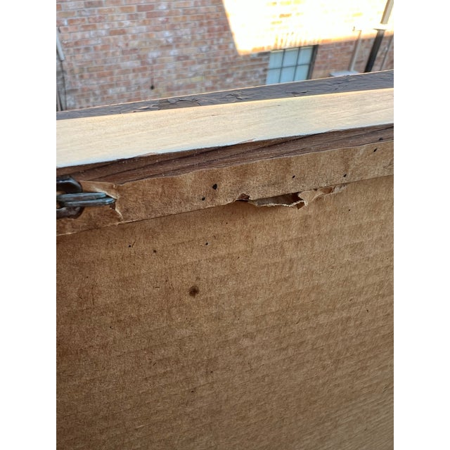 Vintage Large 1980’s PostModern Framed Lithograph For Sale In Houston - Image 6 of 9