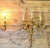 Large French Neoclassical Brass Wall Lights, 1900s, Set of 2 For Sale - Image 4 of 7