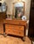 Gold Italian Empire Cherrywood Chest of Drawers with Ebonized Columns For Sale - Image 8 of 13