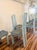 Dove Gray Costatini-Style Dining Chair Set of 6 - 1970s For Sale - Image 8 of 11