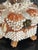 Unique design one of a kind sea Shell encrusted treasure box with white coral branches.
