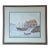1994 Folk Art Nautical Seascape Watercolor For Sale