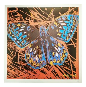 After Andy Warhol, Butterfly, 1980s, Lithograph
