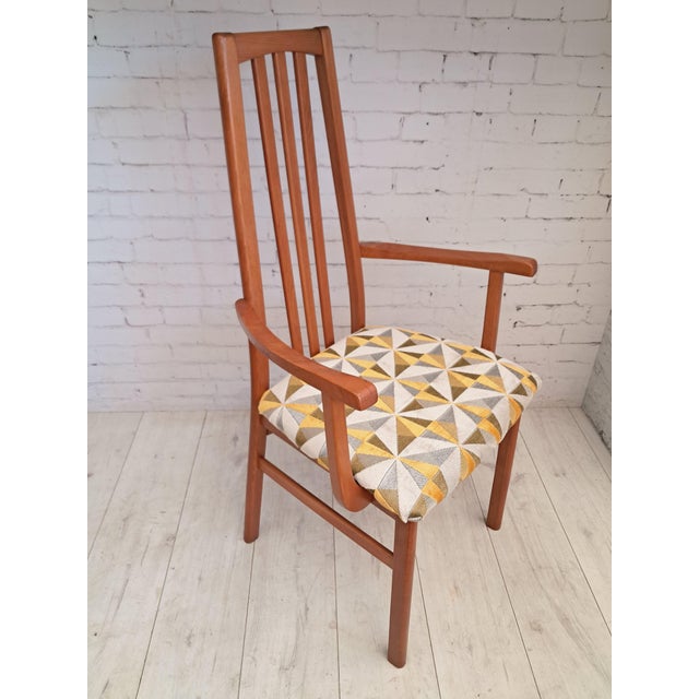 Vintage Dining Chairs by Neil Morris for Morris of Glasgow, 1960s, Set of 6 For Sale - Image 18 of 18