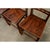 Brown Early 18th Century English Set of Four Georgian Period Oak Dining Chairs For Sale - Image 8 of 11