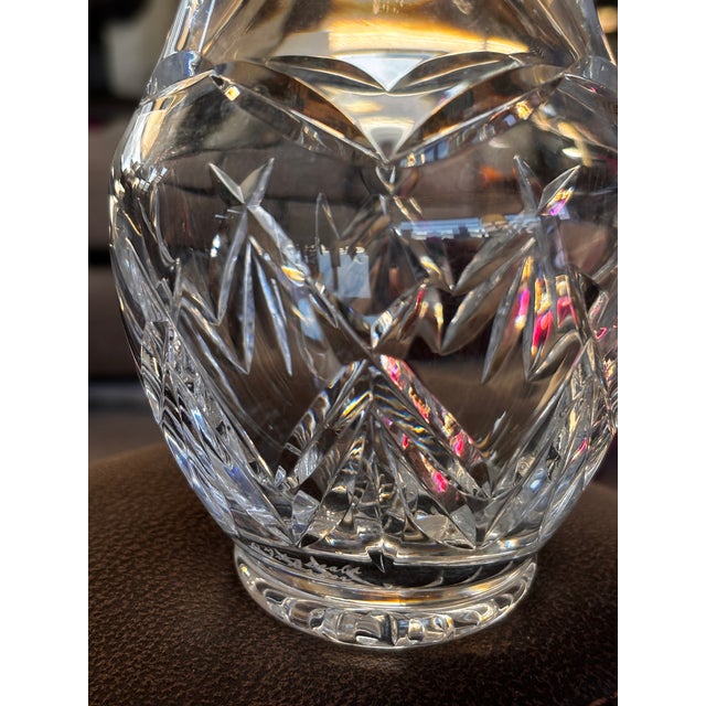 Waterford Crystal Vase Signed (O Fitzgerald) 2002 Retired 8th Edition Mother’s Day Vase For Sale In Orlando - Image 6 of 6