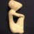 Mid Century Modernist Abstract Carved Sculpture after Henry Moore. Made of green Hornton stone, Limestone named after...