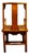 Antique Hand Carved and Lacquered Elmwood Chair from 19th Century China For Sale - Image 9 of 9