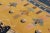 Antique Chinese Ningxia Pillar Runner With Golden Celestial Dragons - Rug & Kilim For Sale - Image 11 of 13