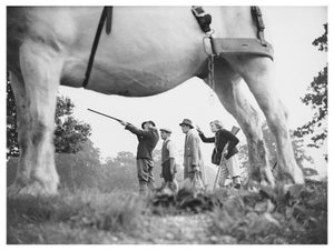 'Shooting Party' Unframed Archival Pigment Print