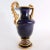 Early 19th Century Medium English Mason's Ironstone Mazarine Blue and Gilt Two-Handle Urn For Sale - Image 5 of 11