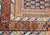 19th Century Persian Kurdish Gallery Rug, Hand-Knotted Wool, Allover Paisley Pattern, Navy & Terracotta, 6' X 15' For Sale - Image 18 of 18