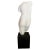 Sculpture Materials Classical Female Plaster Torso Figural Bust Sculpture on Wood Base, Mma For Sale - Image 7 of 14