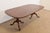 John Stuart Georgian Oak Double Pedestal Extension Dining Table, Newly Refinished For Sale - Image 14 of 14