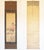 "Peony Flower and Butterflies" by Kawabata Gyokusho, Meiji Era Japanese Silk Scroll Painting For Sale - Image 14 of 16