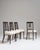 Set of Four 19th Century French Dark Brown Neoclassical Chairs with Upholstered Seats For Sale - Image 9 of 15