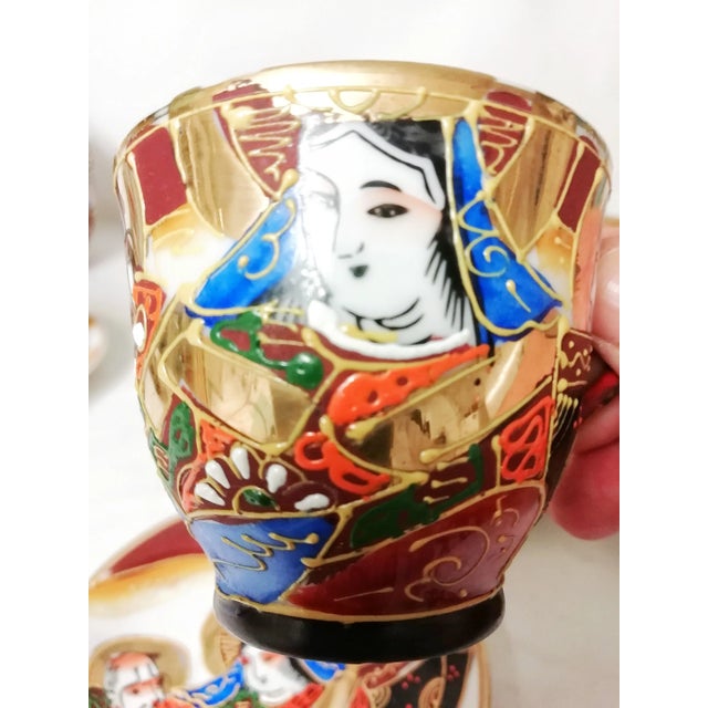 Japanese Porcelain Set, 1980s, Set of 22 For Sale - Image 6 of 12