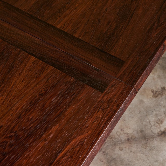 Rosewood Sliding Coffee Bar Table by E. Pedersen & Søn For Sale - Image 13 of 18