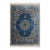 Rug & Kilim’s Modern Persian Style Rug With Intricate Medallion in Ocean Hues For Sale